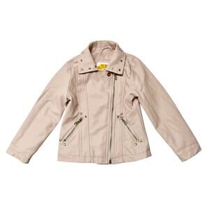 NWT C&C California Faux Leather Sequin Unicorn Jacket Size 3T
